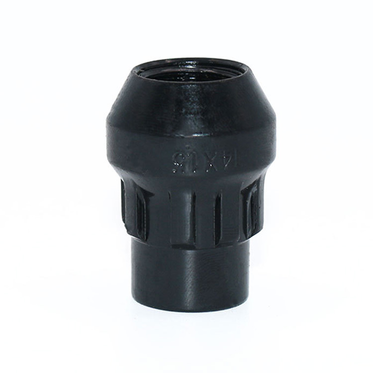 M14*1.5 thread anti-thieft black color wheel lug nut  china factory