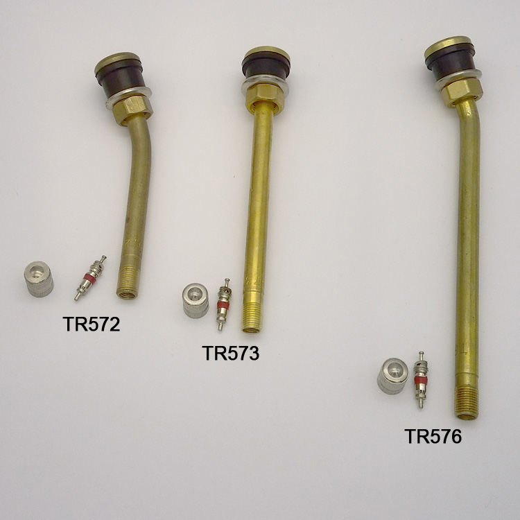 truck tire valve TR572 TR573 ,brass tyre nozzle , air charge accessory Chinese supplier